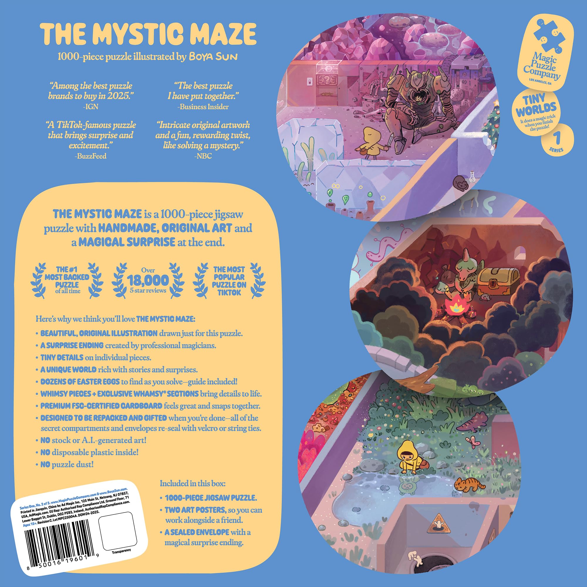 MAGIC PUZZLE COMPANY ジグソーパズル 2点セット MAGIC PUZZLE COMPANY ジグソーパズル 2点セット Amazon.com